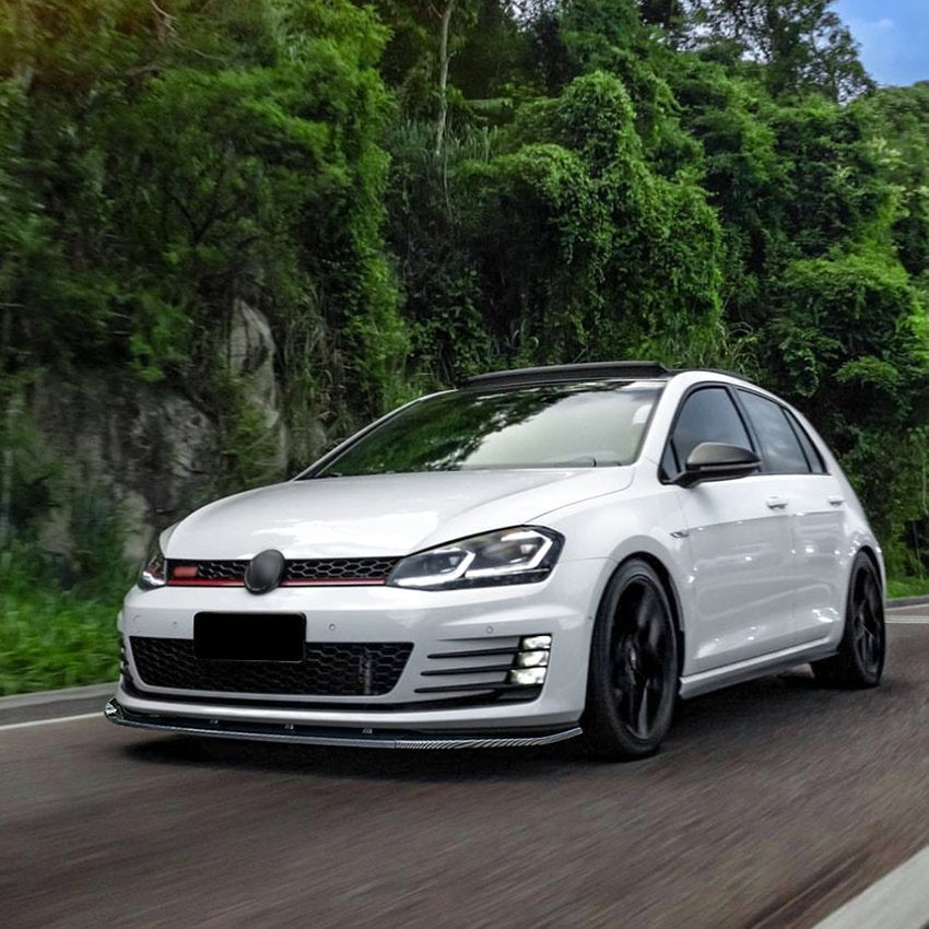 Vente d'usine de lèvre de pare-chocs avant pour Golf Mk7 Gti R Rline 2013-2016 Kit de carrosserie Accessoires de voiture