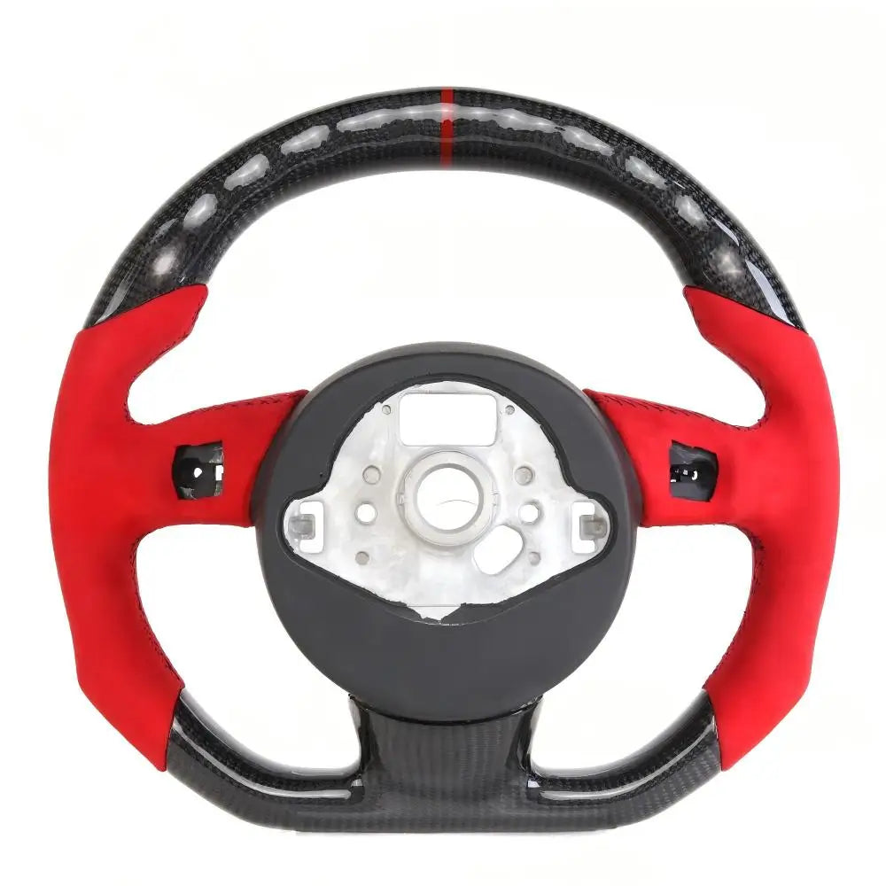 Volant sport Audi RS en carbone, cuir et Alcantara avec écran LED intelligent, pour Audi RS3, RS4 et RS5