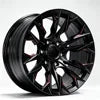 New Hot Sales NEXUS RIM Gloss Black Red Accent Sport Alloy Wheel Rims 18-22 Inch 5x114.3 6x139.7 Fit Honda Toyota Ford SUV Sedan