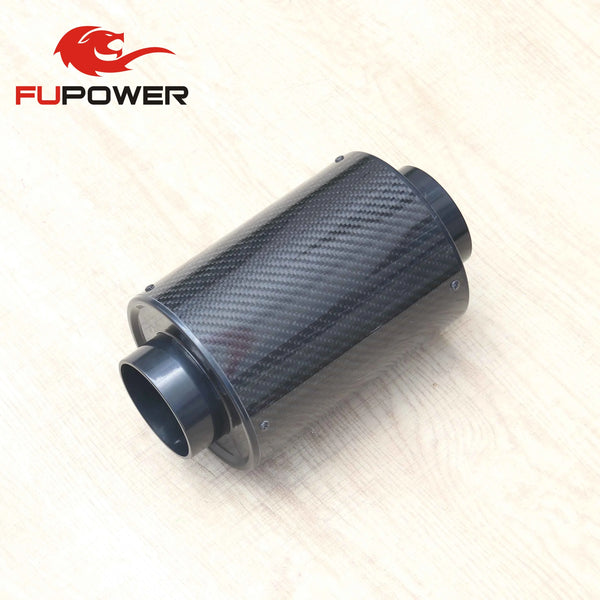 Filtre à air sport V4 universel avec coque carbone — vue 3