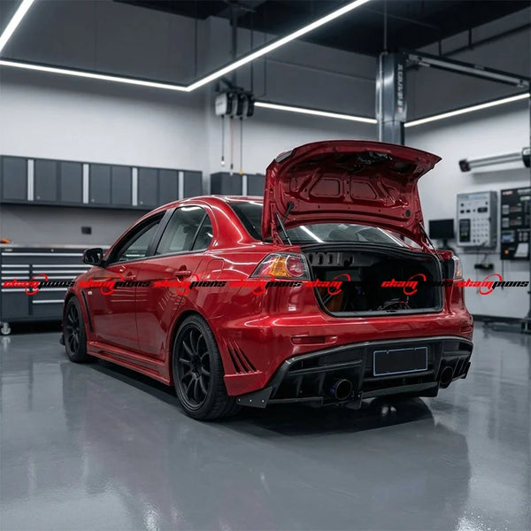 Kit carrosserie large FRP style JDM Mitsubishi Lancer EX — vue 3