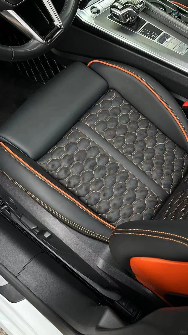 Housses de sièges cuir, set complet pour Audi A1 à A7