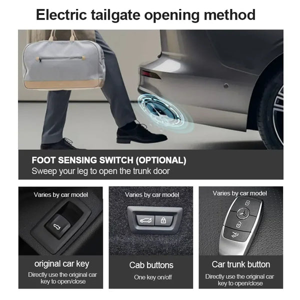 Kit de hayon électrique avec fonction anti-pincement pour Peugeot 2008, 308 et 508