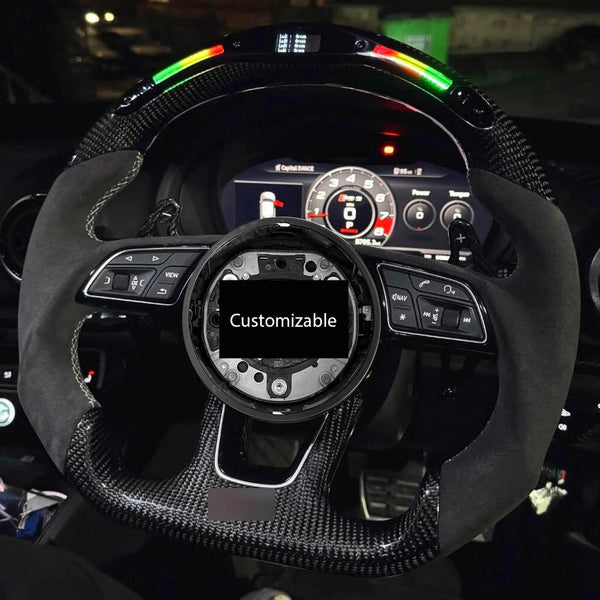 Volant Fibre de Carbone LED – Audi