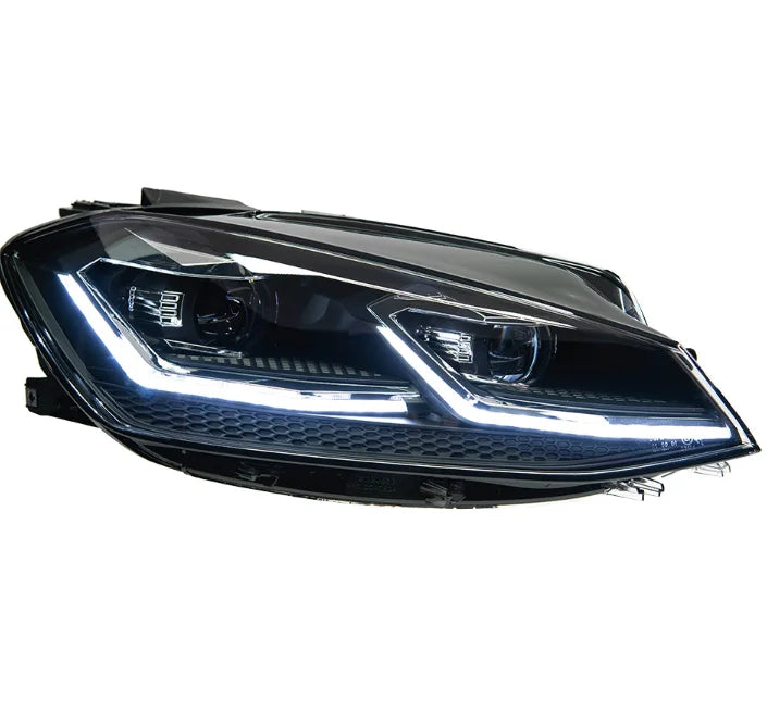 Phares LED avec feux de jour et clignotant – Volkswagen Golf 7.5, 2018-2020