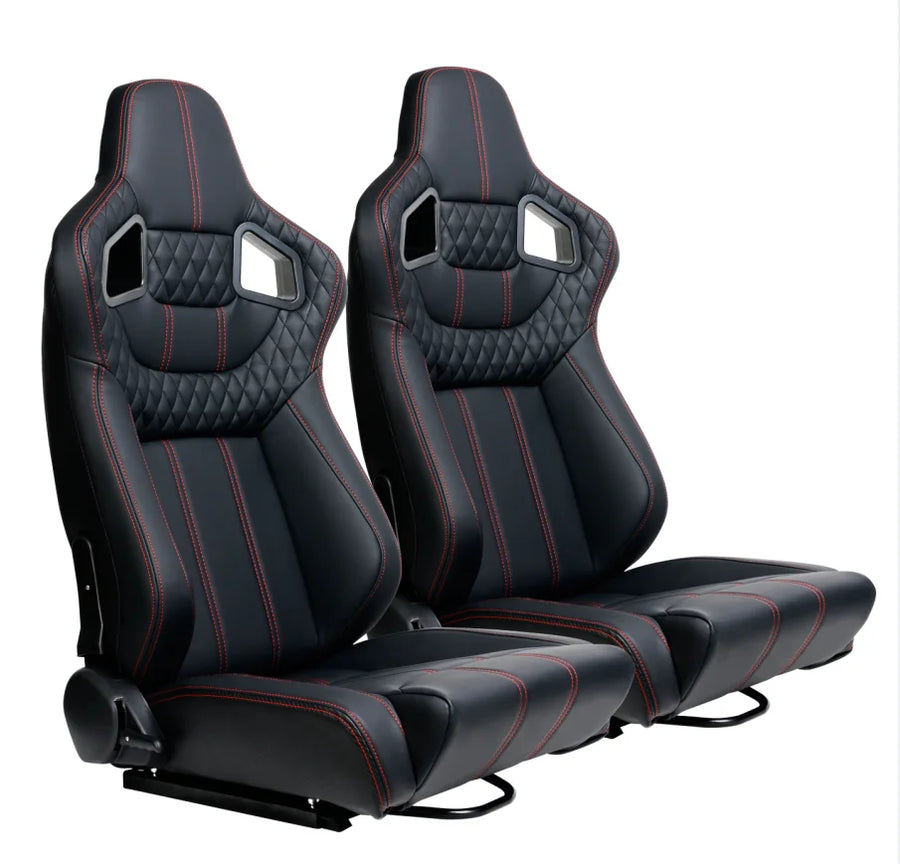 Bottom Mount Memory Foam Fixed Back Bucket Racing Seat