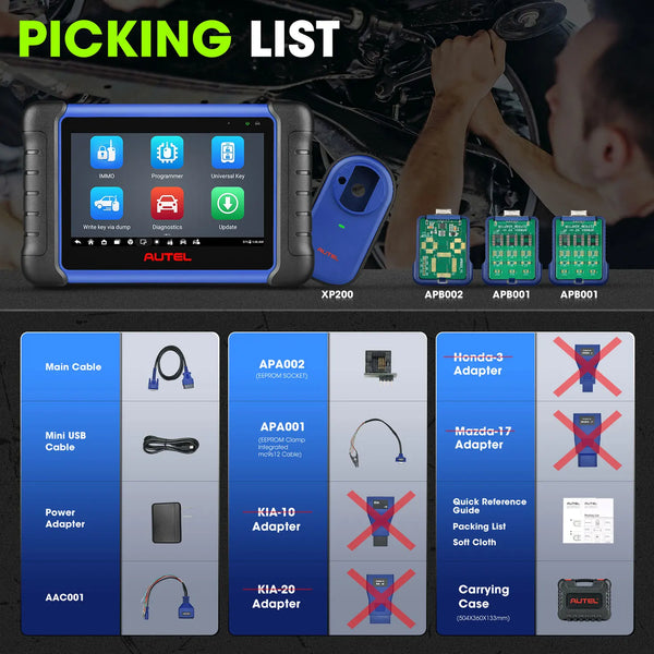 Autel Maxiim IM508S Smart automobile Key programmeur XP200 IKEY programmation Cope Machine Altar IM508 OBD2 scanner outil de 