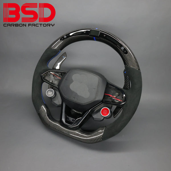 Volant Fibre de Carbone LED – Volkswagen, Golf – Version 2