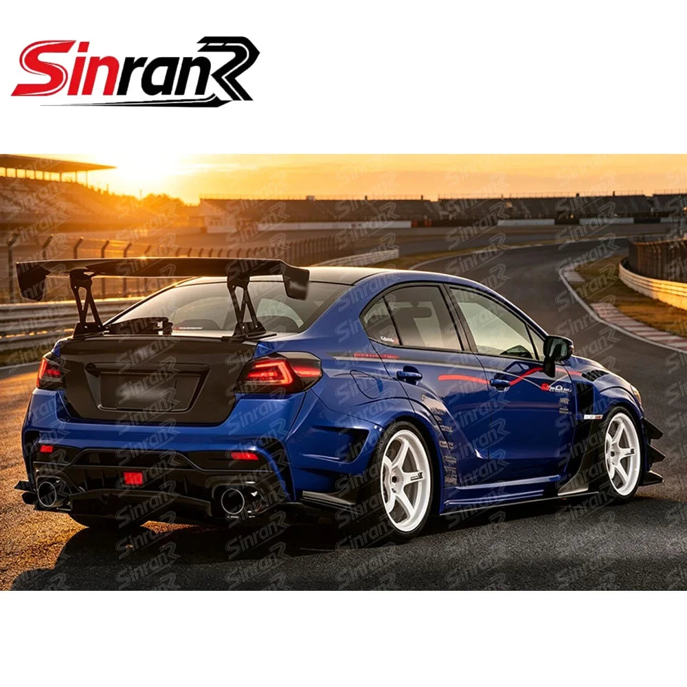 Kit carrosserie complet Widebody en carbone ou fibre de verre pour Subaru Impreza VA WRX S4 et WRX STI 2015-2021