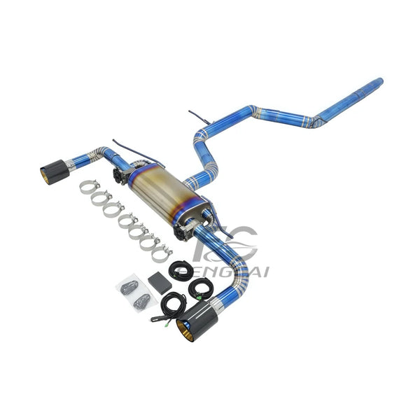 Ligne d’échappement à valves titane Golf 8 GTI 2.0T, 2020–2024