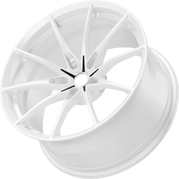 Jantes forgées concaves sur mesure bleu foncé à 5 branches doubles, 16 à 18 pouces, 5x114,3 et 5x100
