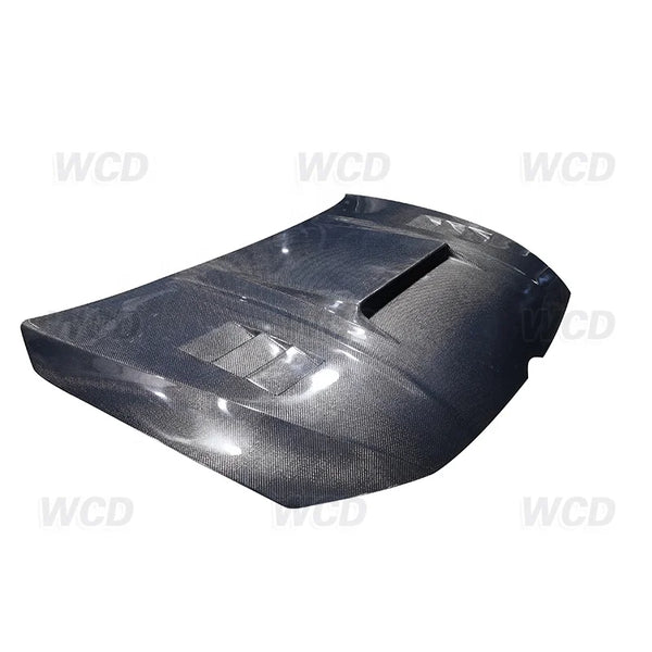 Capot carbone style WCD Volkswagen Golf 8, 2020–2022 — vue 5