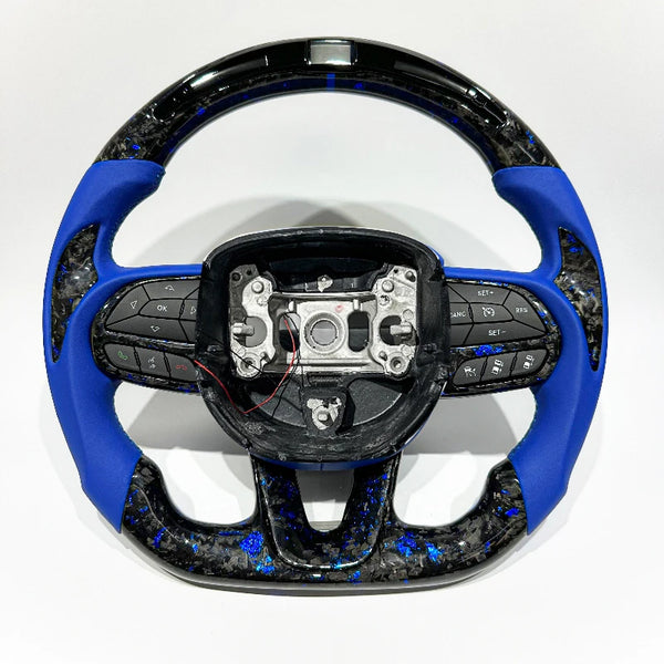 Volant Fibre de Carbone LED – Dodge, Charger, Challenger
