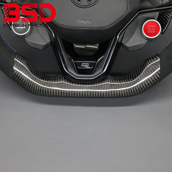 Volant Fibre de Carbone LED – Volkswagen, Golf – Version 2
