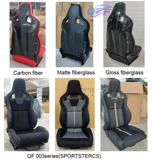 Siège Baquet Carbone Sec Réglable – Ferrari