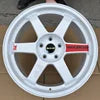 Jantes Forgées TE37 15-19 pouces – Entraxe 5x112/5x114.3/4x100 – Audi, Honda, Civic