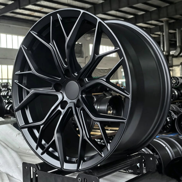 Jantes forgées Grey Bespoke Racing, 17 à 22 pouces pour Audi, BMW, Volkswagen et Honda
