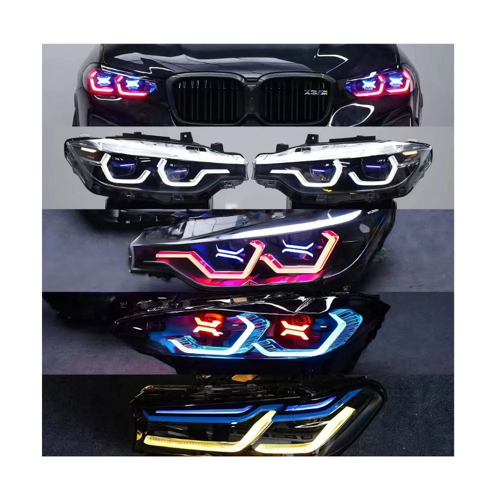 Phares LED RGB personnalisables HETOP style OSS – BMW F32/E71/F22/F30/E90/G20/E60/E92/E87/E89