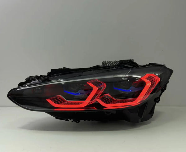 Phares LED laser RGB multicolores personnalisables, 12V – BMW Série 4 G22/G23/G26/G80/G82, M3/M4