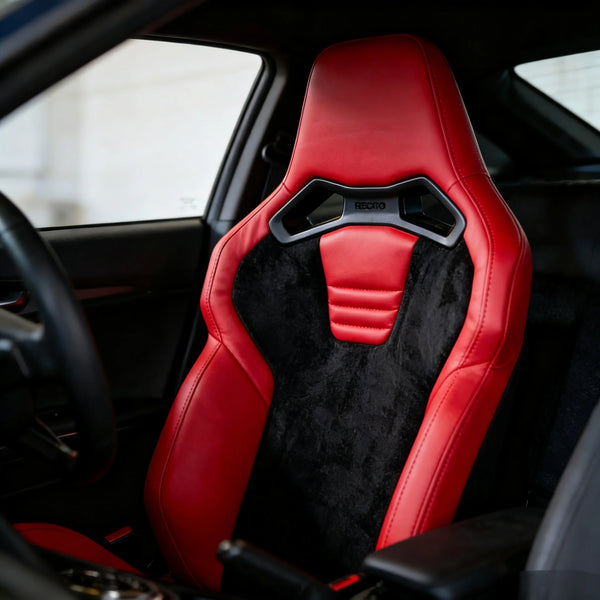 Siège sport universel LK en cuir et suédine avec rails réglables
