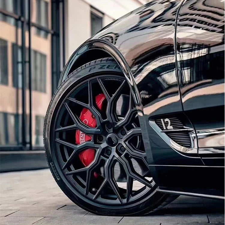 HF-2 personnalisé Forged 1 pièce monobloc Wheel All Size noir Machined 18 pouces 5x4.5 Muti branches design jantes en alliage