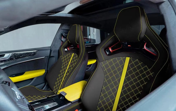 Sièges baquets électriques carbone B10 pour Audi et Volkswagen