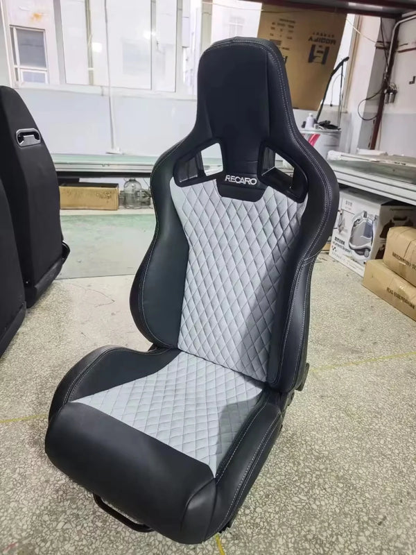 Siège Baquet Fibre de Carbone Réglable – Véhicules Sportifs