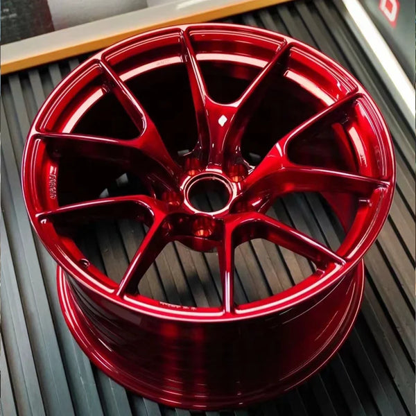 Jantes Forgées VS5RS Rouge 15-22 pouces – Entraxe 5x112/5x120 – Volkswagen, Golf, BMW