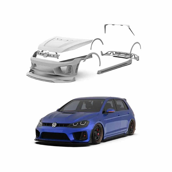 Kit carrosserie style Robot pour Volkswagen Golf 7