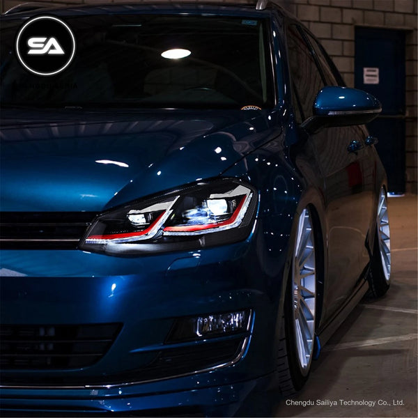 Phares LED 12V 50W, conversion look Golf 7.5, plug & play – Volkswagen Golf 7 GTI
