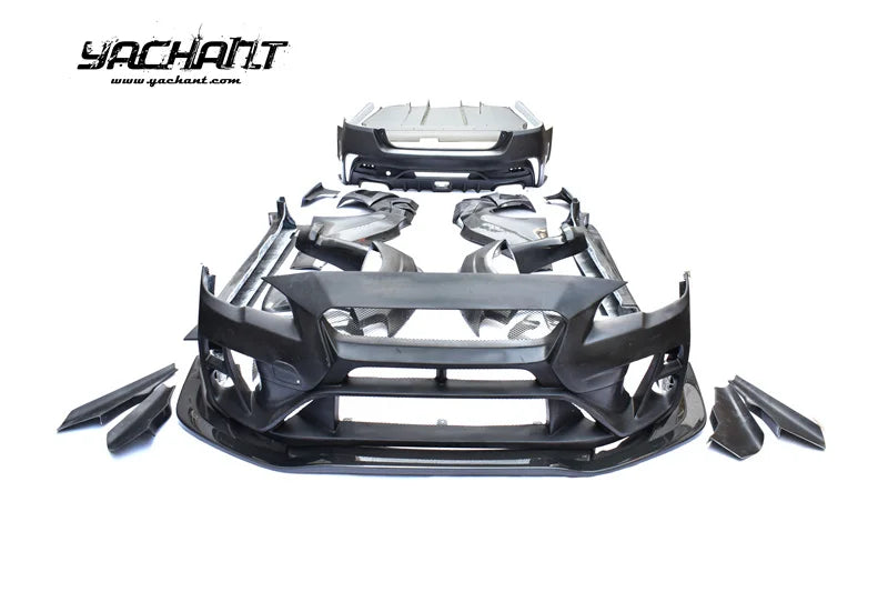 Kit carrosserie large en fibre de verre pour Subaru Impreza VA WRX S4 et STI, 2015–2021