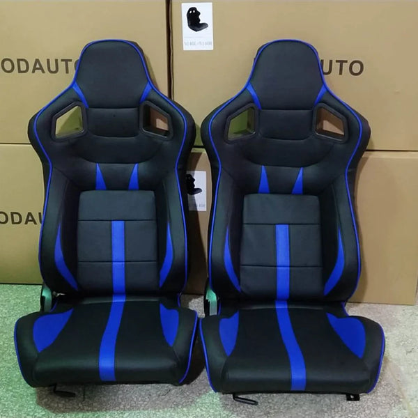 Siège baquet carbone réglable pour simulateur de course et bureau