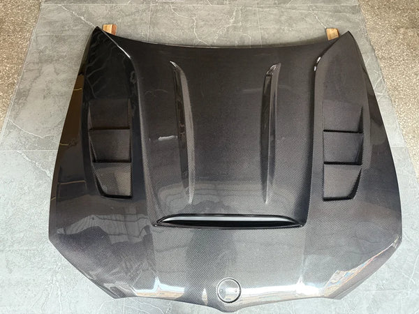 Capot carbone style KSS BMW Série 3 G20, dès 2019 — vue 3