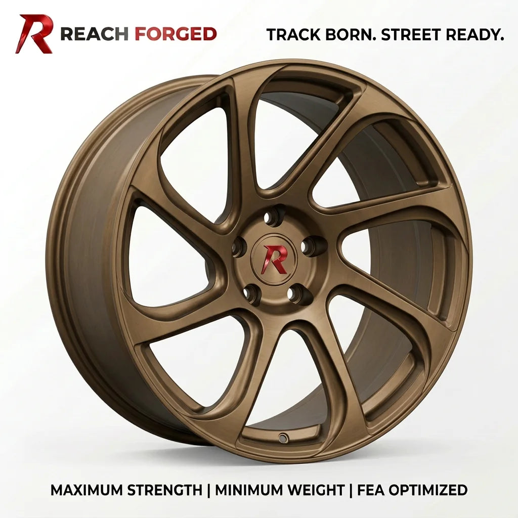 Jantes Forgées GR86 Bronze 22 pouces – Entraxe 5x114.3 – Subaru, BRZ