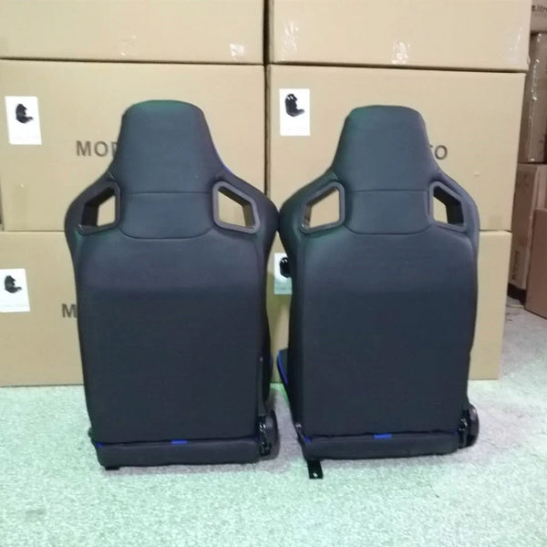 Siège baquet carbone réglable pour simulateur de course et bureau