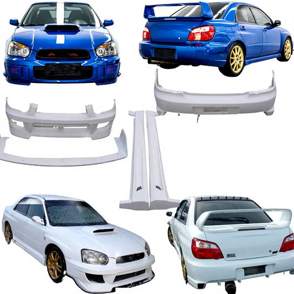 Kit carrosserie extérieur fibre de verre style MS Subaru Impreza GD8 — Carrosserie extérieure | OURANE