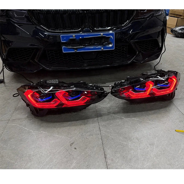 Phares laser avec feux de jour RGB pour BMW Série 4, M3 et M4