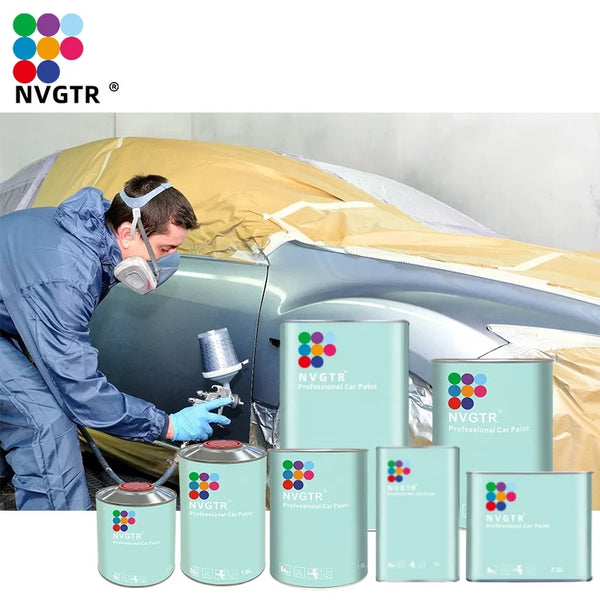 Peinture automobile nacrée violet bleu 1K — vue 2