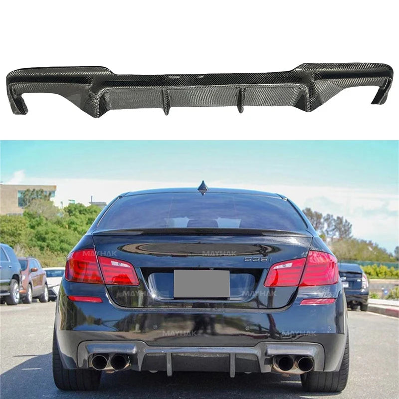 Diffuseur Arrière Carbone Style MP pour BMW Série 5 F10/M5 – Carrosserie & aérodynamique | OURANE.COM