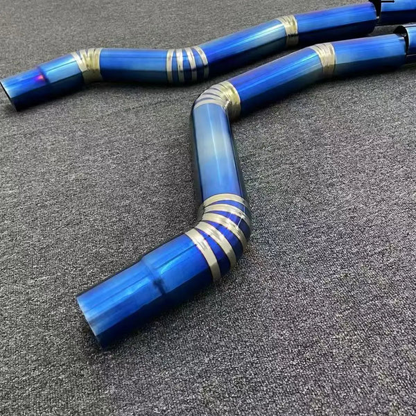 Ligne cat-back titane à valve pour Porsche Cayenne