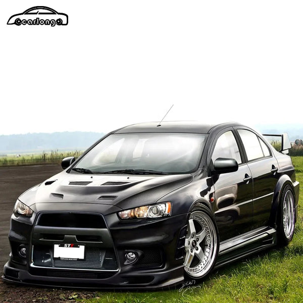 Pare-chocs avant style Evo Mitsubishi Lancer, 2009–2015 — vue 5