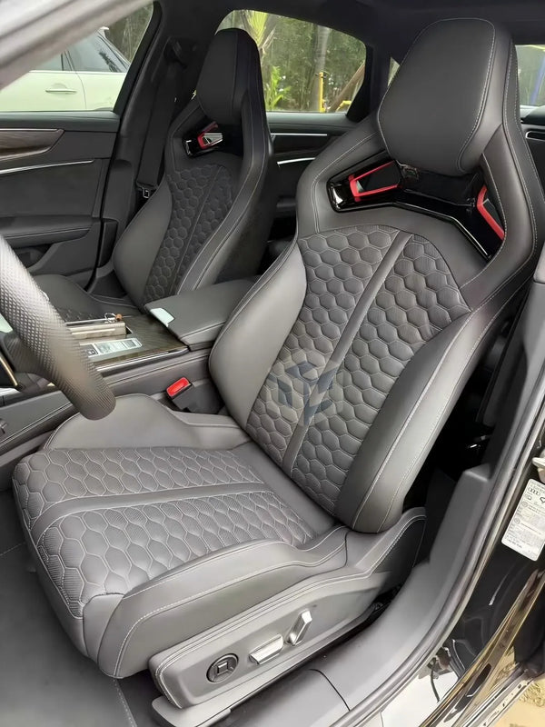 Housses de sièges sport RS cuir pour Audi A3 à Q8