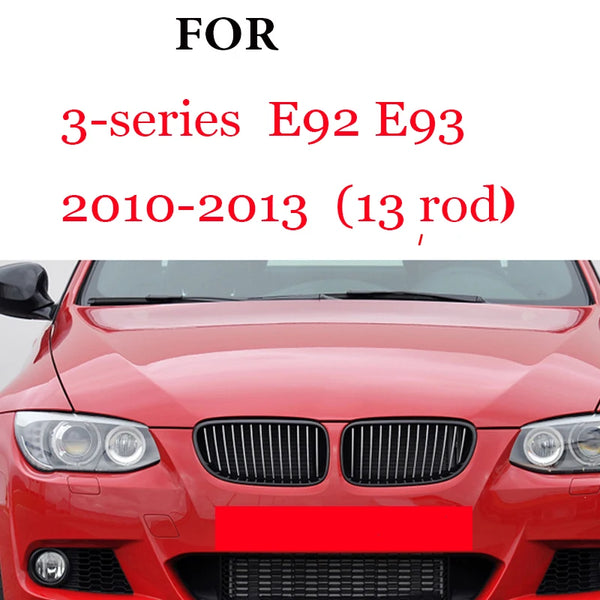 Bandes de garniture de calandre avant, 3 pièces, pour BMW série 1 2 3 4 5 6 7 8 X1 X2 X3 X4 X5 X6 X7 Z4 E46 E90 F30 E60 E81 F