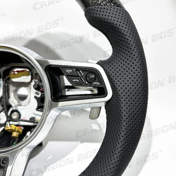 Volant Fibre de Carbone – Porsche, 911, Panamera