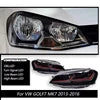 Phares LED DRL avec clignotant dynamique – Volkswagen Golf 7 Mk7, 2013-2017