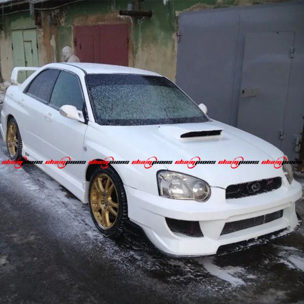 Kit carrosserie extérieur fibre de verre style MS Subaru Impreza GD8