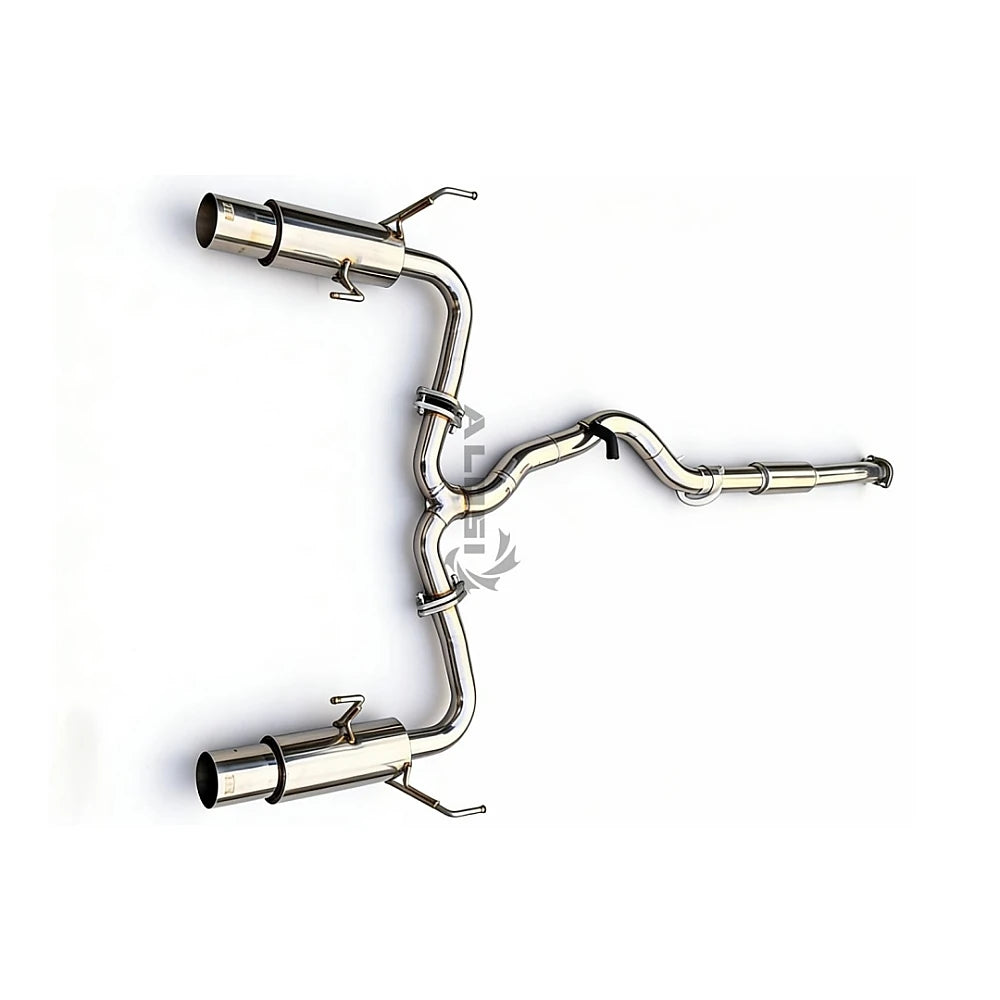 Ligne d'échappement inox 304 Cat-Back pour Subaru Impreza WRX 2.5T 2007-2014, kit tuning performance