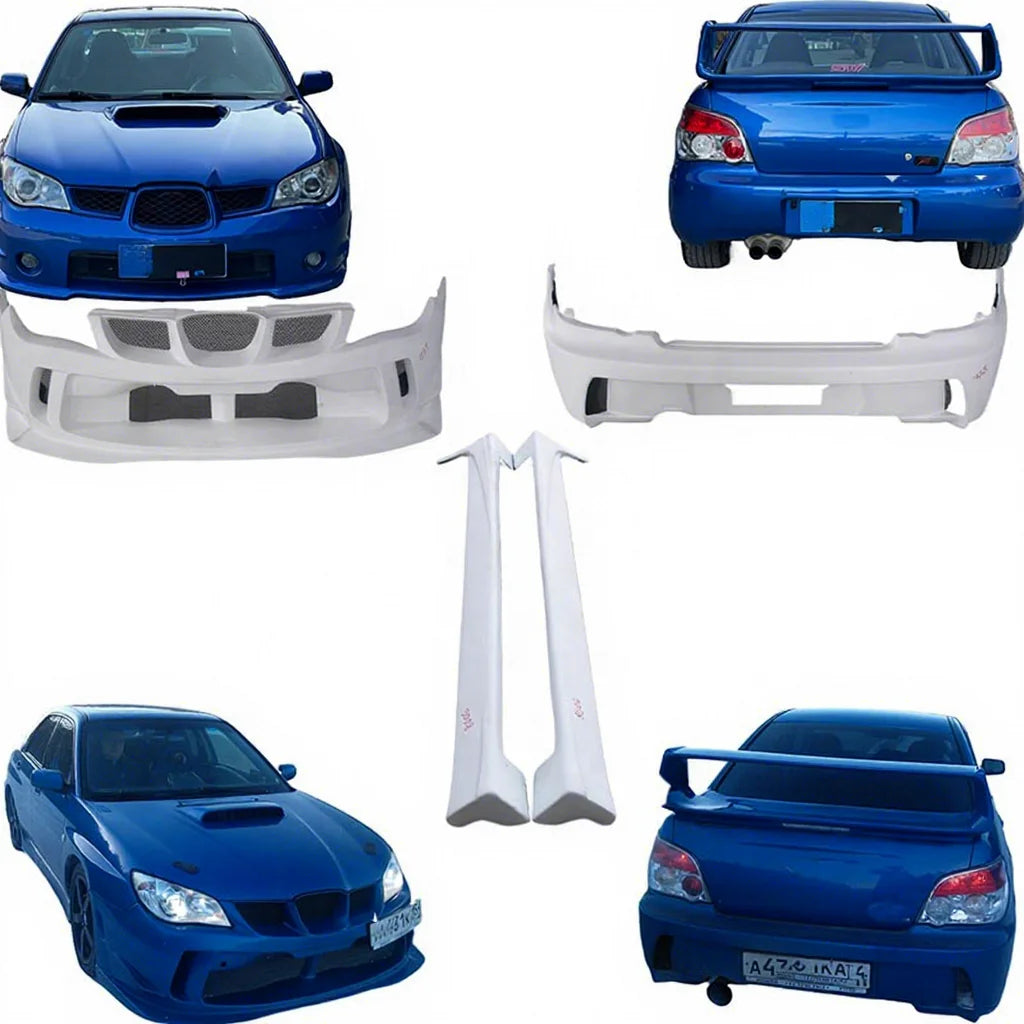Kit carrosserie ZeroSports FRP pour Subaru Impreza WRX STI GDA/GDB, 2006–2007