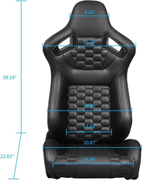 Siège Baquet Carbone Sec Réglable – Ferrari