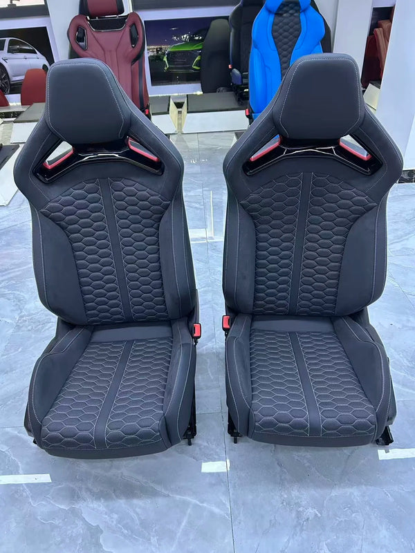 Sièges baquets carbone pour Audi A3 à A8 et Q3 à Q7